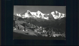 11018250 Beatenberg Finsteraarhorn Eiger Moench Jungfrau Beatenberg - Autres & Non Classés