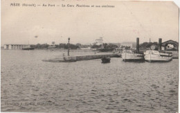 CPA Mèze Au Port La Gare Maritime Et Ses Environs - Mèze