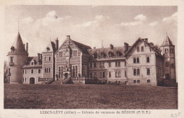 Lurcy Lévy (03 Allier) Colonie De Vacances Des PTT Château De Béguin - Phot. Baës Circulée 1950 - Other & Unclassified
