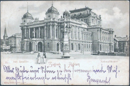 Croatia / Hrvatska: Zagreb (Agram), Nationaltheater  1899 - Croatie