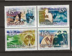 1999 MNH Australia Mi 1836-39 Postfris** - Neufs