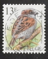BELGIQUE YT 2533 OBLITERE"MOINEAU" ANNEE 1994 - Usados