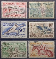 FRANCE N°960 à 965 Jeux Olympiques D’Helsinki. (USED) - Used Stamps