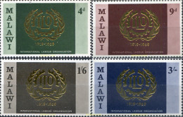 340262 MNH MALAWI 1969 ORGANIZACION MUNDIAL DEL TRABAJO - Malawi (1964-...)