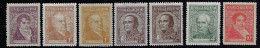 ARGENTINA  1935  SCOTT #418-420,426,430 MH - Neufs