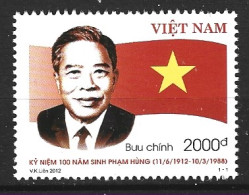 VIET NAM. N°2417 De 2012. Personnalité. - Viêt-Nam