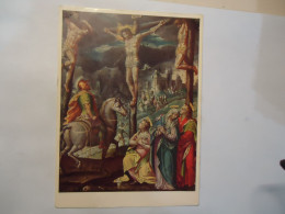 GERMANY   POSTCARDS PAINTINGS CHRIST IN CROSS - Other & Unclassified