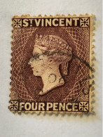 SAINT VINCENT. SG 51.  4d Purple Brown - St.Vincent (...-1979)