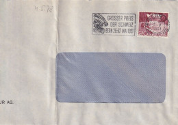 Werbeflagge  "Grosser Preis Der Schweiz, Bern"         1951 - Lettres & Documents