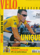 VELO MAGAZINE Août 2004, N° 411, Spécial Album Du Tour De France, Armstrong, Thomas Voeckler, Ivan Basso, Nazon, Goubert - Deportes