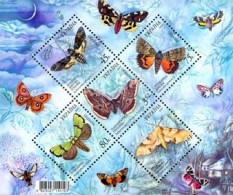 ** Sheet Ukraine Butterflies 2005 - Farfalle