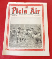 Le Plein Air N°222 Janv 1914 France Irlande Rugby Football Lions De Flandres Lille Hydravion Marine De Guerre Vel D'Hiv - 1900 - 1949