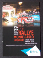 RALLYE MONTE CARLO Historique 2017 Départ Reims Austin Mini - Rallyes