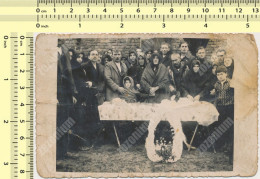REAL PHOTO ANCIENNE Funeral, Open Casket Post Mortem  PHOTO MORTUAIRES Enterrement ORIGINAL - Anonymous Persons