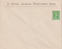 PrU-7  "G.Kipfer, Amtsnotar, Rüeggisberg"        1907 - Stamped Stationery