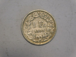 SUISSE 1 Franc 1903 Silver, Argent - 1 Franc
