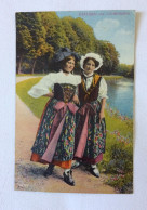 Carte Postale Elsasserin Und Lothringerin Alsacienne Et Lorraine - Kostums