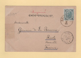 Autriche - Spitzberg - 1901 - Brieven En Documenten