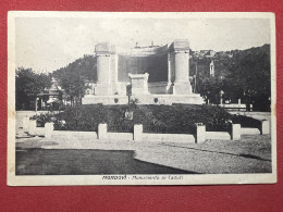Cartolina - Mondovi ( Cuneo ) - Monumento Ai Caduti - 1929 - Cuneo