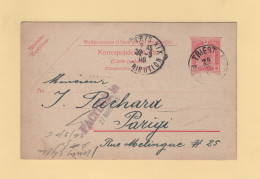 Autriche - Triest - 1906 - Entier Postal - Brieven En Documenten