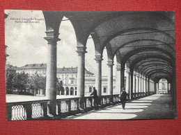 Cartolina - Novara - Largo De Pagave - Portici Del Mercato - 1925 Ca. - Novara