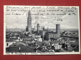 Cartolina - Cremona - Panorama Generale - 1935 - Cremona