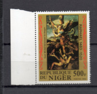 NIGER   N° 608     NEUF SANS CHARNIERE  COTE 8.50€    PAQUES PEINTRE TABLEAUX ART - Níger (1960-...)