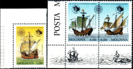 Moldova 1992 "500th Anniversary Of The Discovery Of America By Christopher Columbus" 3v Quality:100% - Moldawien (Moldau)