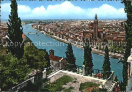 72532718 Verona Veneto Panorama Coll Adige Verona - Other & Unclassified