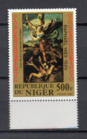 NIGER   N° 608     NEUF SANS CHARNIERE  COTE 8.50€    PAQUES PEINTRE TABLEAUX ART - Niger (1960-...)