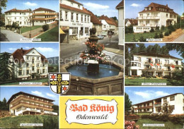 72532698 Bad Koenig Odenwald Pension Keller Brunnen Haus Eisele Pension Schaefer - Bad König