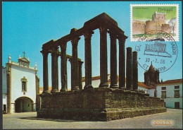 Évora - Templo De Diana -|- Postal Máximo / Maximum Card - Evora