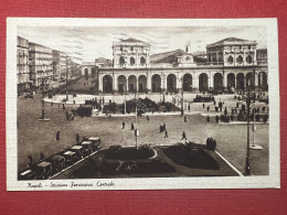 Cartolina - Napoli - Stazione Ferroviaria Centrale - 1941 - Napoli (Neapel)