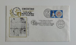 Sibiu Hospital, Red Cross, Persia Red Lion And Sun (Iran) , Red Crescent, Romania, 1983, FDC - Other & Unclassified