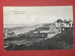 Cartolina - Noordwijk Aan Zee - Strand Panorama - 1923 - Unclassified