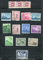 MAURITIUS .Lot  QE 2  KG VI - Used  - MAURICE Lot Obl. - Maurice (...-1967)