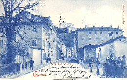 Gorizia - Via Sta. Chiara (animation 1899 G. Pallich) - Gorizia
