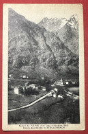 Cartolina - Saluti Da Issime ( Val Lys ) - Conca Guardando Lo Stollen Bach 1933 - Autres & Non Classés
