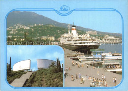 72532333 Jalta Yalta Krim Crimea Hafen Dampfer   - Oekraïne