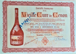Vieille Cure De Cenon  (1950) - Action De 2500 Francs (Cenon-Gironde) - Other & Unclassified