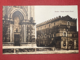 Cartolina - Orvieto ( Terni ) - Palazzo Sollano ( Museo ) - 1910 Ca. - Terni