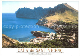 72531718 Mallorca Fliegeraufnahme Cala De Sant Vicenc Mallorca - Other & Unclassified