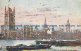 R055476 London. The Houses Of Parliament. Tuck. Oilette - Autres & Non Classés