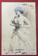 Cartolina Teatro - Lina Cavalieri - Soprano E Attrice Cinematografica - 1902 - Other & Unclassified