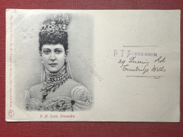 Cartolina Commemorativa - H. M. Queen Alexandra - 1901 - Zonder Classificatie