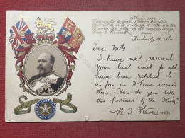 Cartolina Militare Regno Unito - Dieu Et Mon Droit - 1901 - Sonstige & Ohne Zuordnung