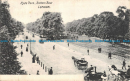 R056535 Hyde Park. Rotten Row. London. 1908 - Autres & Non Classés