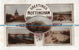 R056562 Greetings From Nottingham. Multi View. Philco. RP. 1943 - World