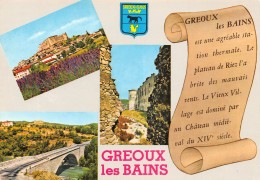 04-GREOUX LES BAINS-N°T2654-C/0153 - Gréoux-les-Bains