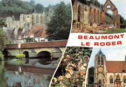 27-BEAUMONT LE ROGER-N°T2654-B/0365 - Beaumont-le-Roger